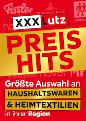 Aktueller XXXLutz Möbelhäuser Prospekt mit Besteck-Set, "PREISHITS", Seite 1