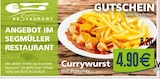 Currywurst von Segmüller Restaurant im aktuellen Segmüller Prospekt für 4,90 €