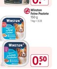 Feine Pastete Angebote von Winston bei Rossmann Cottbus für 0,50 €