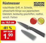 Rüstmesser im Angebot bei Zimmermann in Langenhagen Rüstmesser Angebote von KUHN RIKON bei Zimmermann Langenhagen für 1,99 €