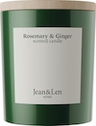 Duftkerze mit Holzdeckel, Rosemary & Ginger im Angebot bei dm-drogerie markt in Moers Duftkerze mit Holzdeckel, Rosemary & Ginger Angebote von Jean&Len bei dm-drogerie markt Moers für 9,95 €
