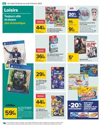 Prix et réduction Jeux Vidéo dans le prospectus Carrefour en cours Offre Jeux Vidéo dans le catalogue Carrefour du moment à la page 50