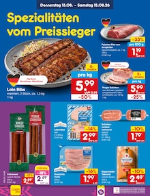 Rindfleisch im aktuellen Netto Marken-Discount Prospekt (Mönchengladbach) Rindfleisch im Netto Marken-Discount Prospekt "Aktuelle Angebote" mit 77 Seiten (Mönchengladbach)