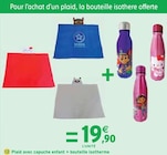 Plaid avec capuche enfant + bouteille isotherme en promo chez Intermarché Béziers à 19,90 €