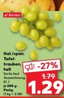 Ital./span. Tafeltrauben Angebot in Gnadau Ital./span. Tafeltrauben im aktuellen Prospekt bei Kaufland in Gnadau