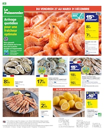 Offre Langoustines dans le catalogue Carrefour du moment à la page 32