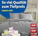 Seersucker-Bettwäsche im Angebot bei Lidl in Kaiserslautern Seersucker-Bettwäsche Angebote von LIVARNO home bei Lidl Kaiserslautern für 14,99 €