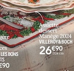 Assiette dessert Manège 2024 - VILLEROY&BOCH en promo chez Ambiance & Styles Nantes à 26,90 €