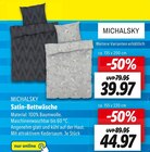 Satin-Bettwäsche von MICHALSKY für 39,97 € bei Lidl im Angebot Satin-Bettwäsche von MICHALSKY im aktuellen Lidl Prospekt
