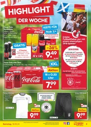 Coca im Netto Marken-Discount Prospekt "Aktuelle Angebote" auf Seite 3