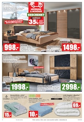 Aktueller Möbel Mahler Siebenlehn Prospekt mit Bettdecke, "GÜNSTIGE MÖBEL GRATIS LIEFERN LASSEN!", Seite 14