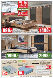 Bettdecke im Möbel Mahler Siebenlehn Prospekt "GÜNSTIGE MÖBEL GRATIS LIEFERN LASSEN!" mit 16 Seiten (Dresden)