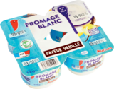 FROMAGE BLANC SAVEUR VANILLE AUCHAN - AUCHAN dans le catalogue Auchan Hypermarché