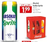 Aktuelles Absolut Vodka Sprite Angebot bei famila Nordost in Lübeck ab 1,99 €