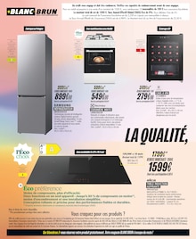 Catalogue Blanc Brun de la semaine 19, "LA QUALITÉ, UN CHOIX DURABLE", page 2, 12/05/2025 - 14/06/2025 Prospectus Blanc Brun en cours, "LA QUALITÉ, UN CHOIX DURABLE", page 2 sur 8