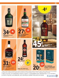 Offre Rhum Vieux dans le catalogue E.Leclerc du moment à la page 55