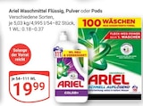 Ariel Waschmittel bei GLOBUS im Prospekt "" für 19,99 €