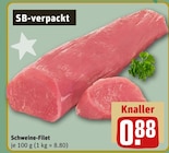 Schweine-Filet bei REWE im Gundelfingen Prospekt für 0,88 €