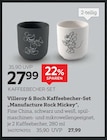 Kaffeebecher-Set „Manufacture Rock Mickey“ im Angebot bei XXXLutz in Kempten Kaffeebecher-Set „Manufacture Rock Mickey“ Angebote von Villeroy & Boch bei XXXLutz Kempten für 27,99 €