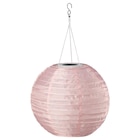 Solarhängeleuchte, LED für draußen rund/rosa Angebote von SOLVINDEN bei IKEA Münster für 7,99 €