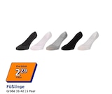 Füßlinge Angebote bei Action Kleve für 2,29 €