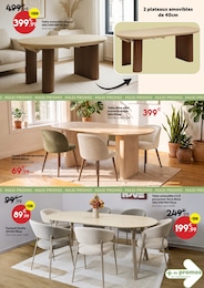 Prix et réduction Table Extensible dans le prospectus Maxi Bazar en cours Offre Table Extensible dans le catalogue Maxi Bazar du moment à la page 13