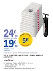 Lot de 10 sacs de compression + pompe manuelle - COMPACTOR dans le catalogue E.Leclerc