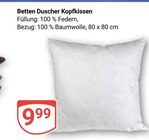 Aktuelles Kopfkissen Angebot bei GLOBUS in Halle (Saale) ab 9,99 €