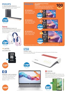 Fernseher im V-Markt Prospekt "V-Markt einfach besser einkaufen" mit 26 Seiten (Augsburg)