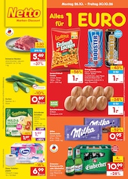 Aktueller Netto Marken-Discount Prospekt, "Aktuelle Angebote", mit Angeboten der Woche, gültig von 26.10.2026 bis 26.10.2026