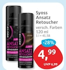 Ansatz Retoucher von Syoss für 4,99 € bei budni im Angebot Ansatz Retoucher von Syoss im aktuellen budni Prospekt