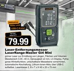 LaserRange-Master Gi4 Mini bei RHG Baucentrum im Prospekt "" für 79,99 €
