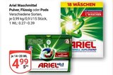 Waschmittel Pulver Angebote von Ariel bei GLOBUS Halle für 4,99 €