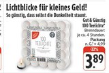 100 Teelichte bei nah und gut im Würzburg Prospekt für 3,89 €
