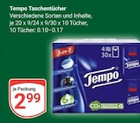 Aktuelles Taschentücher Angebot bei GLOBUS in Halle (Saale) ab 2,99 €