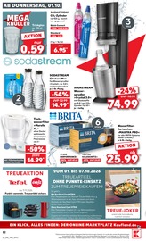 Sodastream im Kaufland Prospekt in Recklinghausen Aktueller Kaufland Prospekt mit Sodastream, "Hier bin ich richtig", Seite 70