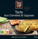 Tarte aux crevettes et légumes - TOQUE DU CHEF en promo chez Lidl Tarte aux crevettes et légumes - TOQUE DU CHEF dans le catalogue Lidl