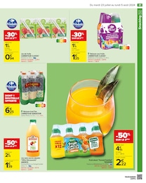 Offre Jus De Fruits dans le catalogue Carrefour du moment à la page 43