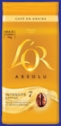 Café en grains Absolu Intensité 7 - L'OR dans le catalogue Intermarché Super