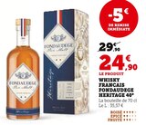 Whisky francais Heritage 40° - Fondaudege - Super U à Perpignan Whisky francais Heritage 40° - Fondaudege en promo chez Super U Perpignan à 24,90 €