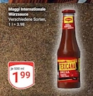 Internationale Würzsauce im Angebot bei GLOBUS in Siegen Internationale Würzsauce Angebote von Maggi bei GLOBUS Siegen für 1,99 €
