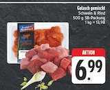 Gulasch gemischt Schwein & Rind Angebote bei EDEKA Görlitz für 6,99 €