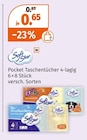 Pocket Taschentücher 4-lagig von Softstar im aktuellen Müller Prospekt