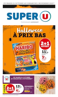 Catalogue Super U de la semaine "Super U" avec 1 pages, valide du 21/10/2025 au 02/11/2025 pour Talant et alentours Prospectus Super U de la semaine "Super U" avec 1 pages, valide du 21/10/2025 au 02/11/2025 pour Talant et alentours