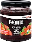 Confiture de fraises 67% de fruits - PAQUITO à 1,00 € dans le catalogue Intermarché Hyper