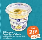 Aktuelles Omas Kartoffelsalat Angebot bei tegut in München ab 2,79 €