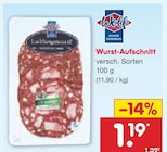 Wurst-Aufschnitt Angebot in Schalkau Wurst-Aufschnitt im aktuellen Prospekt bei Netto Marken-Discount in Schalkau