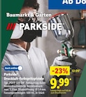 Druckluft-Farbspritzpistole von Parkside für 9,99 € bei Lidl im Angebot Druckluft-Farbspritzpistole von Parkside im aktuellen Lidl Prospekt