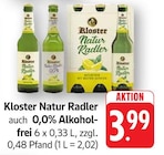 Natur Radler Angebote von Kloster bei E center Bruchsal für 3,99 €