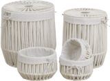 Panière linge 45x50cm en promo chez Maxi Bazar Montreuil à 8,49 €